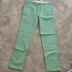 Crewcuts boys sz 14  Green chino NWT